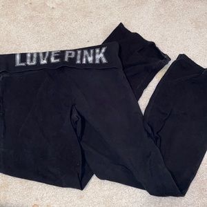 Pink Yoga pants